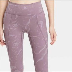 All in Motion High-Waist 7/8 Legging Size XL Pink Granite.